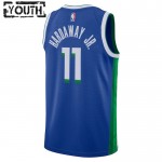 Maillot NBA Dallas Mavericks Tim Hardaway JR 11 Nike 2022-23 City Edition Bleu Swingman - Enfant